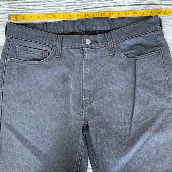 Levi's 541 Black Denim Athletic Taper Stretch Jeans - Picture 10 of 15